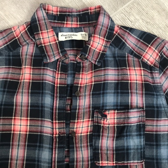 abercrombie kids Other - Abercrombie Kids Girls Flannel Size 13/14
